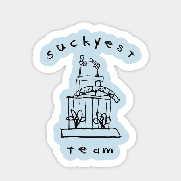 Suckyest Team Sticker by Hero Knarate